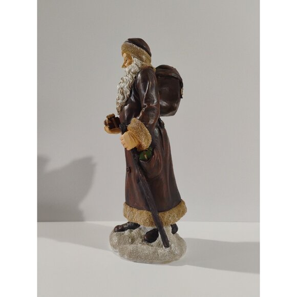 Tree Top Nursery Figurine Santa With Cane &  Package - Picture 12 of 16